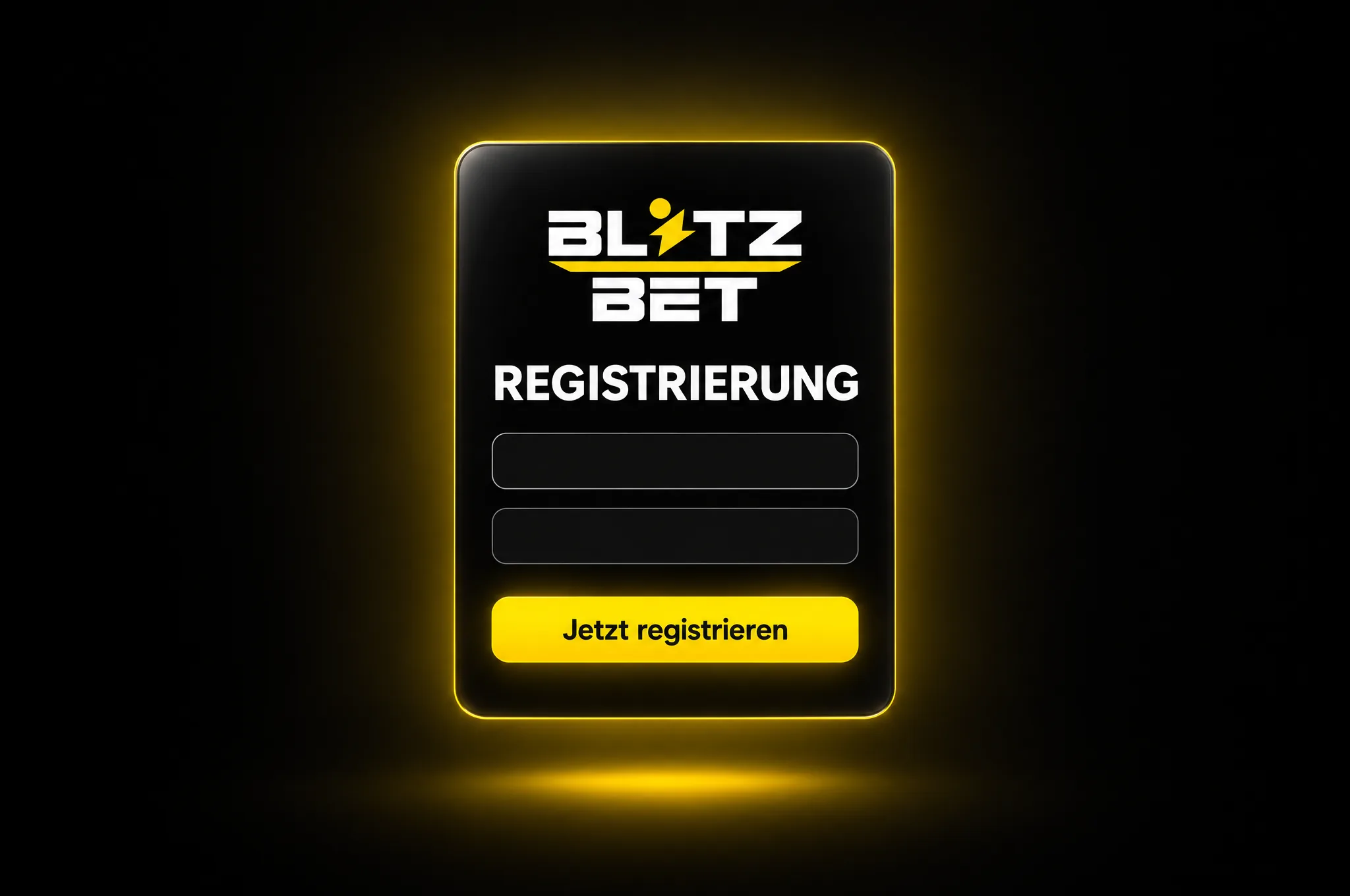 Illustration zur Registrierung bei Blitzbet